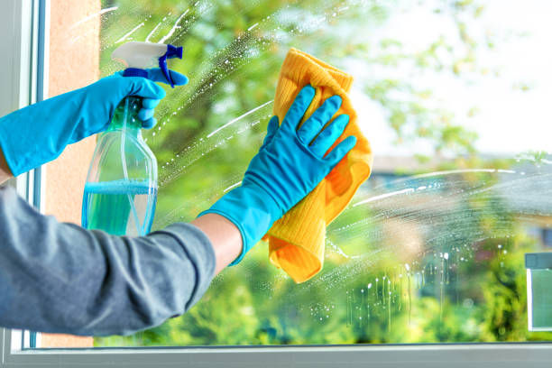 cleaning window